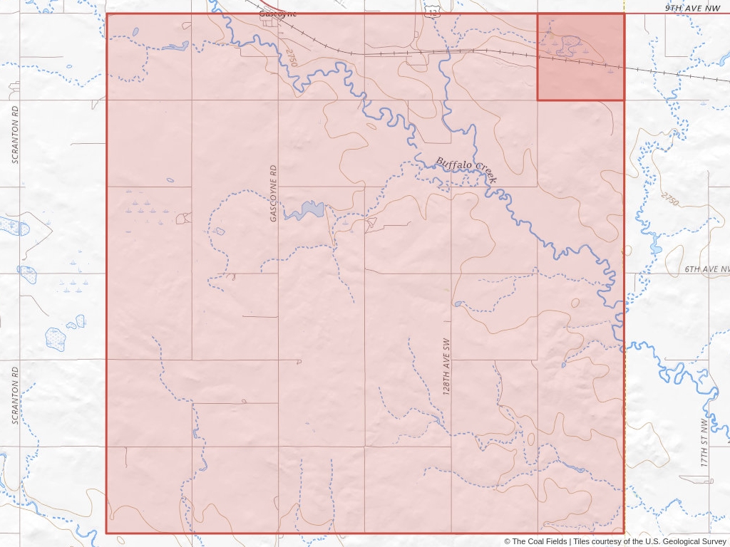 T.130N, R.99W, 5th P.M. Coal Mining Leases