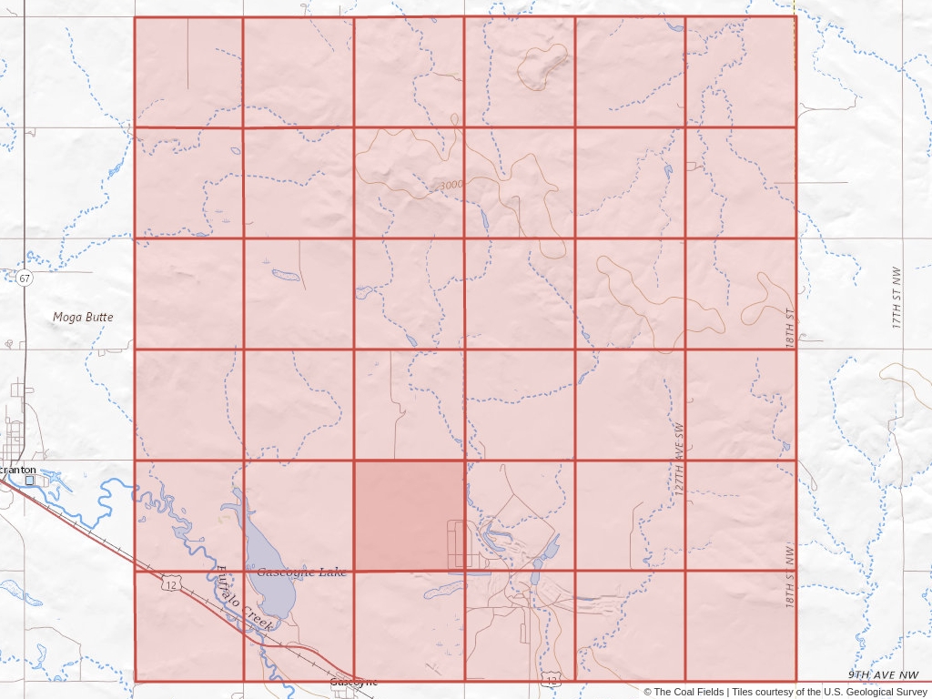 Sec. 28, T.131N, R.99W, 5th P.M. Coal Mining Leases