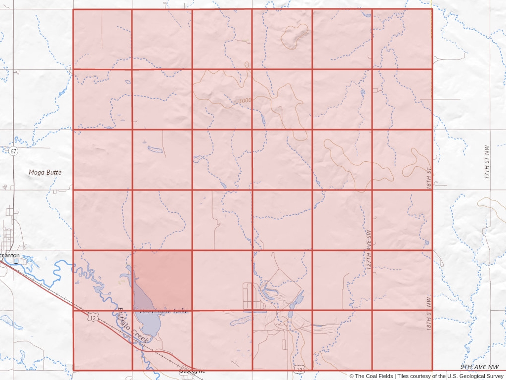 Sec. 29, T.131N, R.99W, 5th P.M. Coal Mining Leases