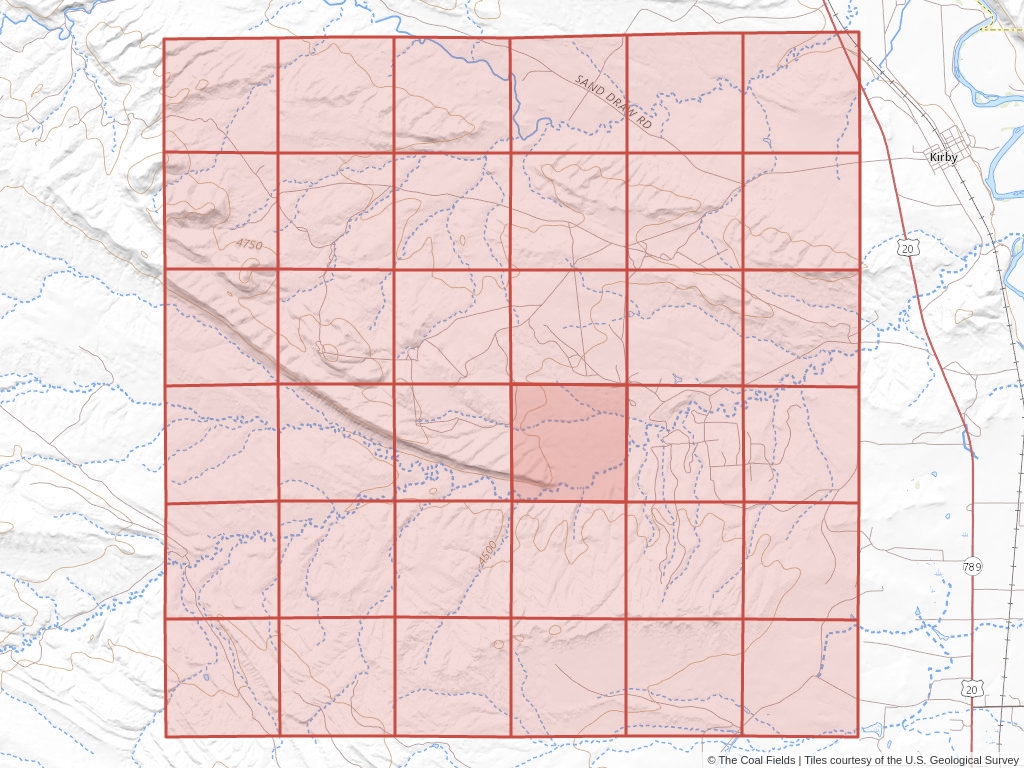 Sec. 22, T.44N, R.95W, 6th P.M. Coal Mining Leases