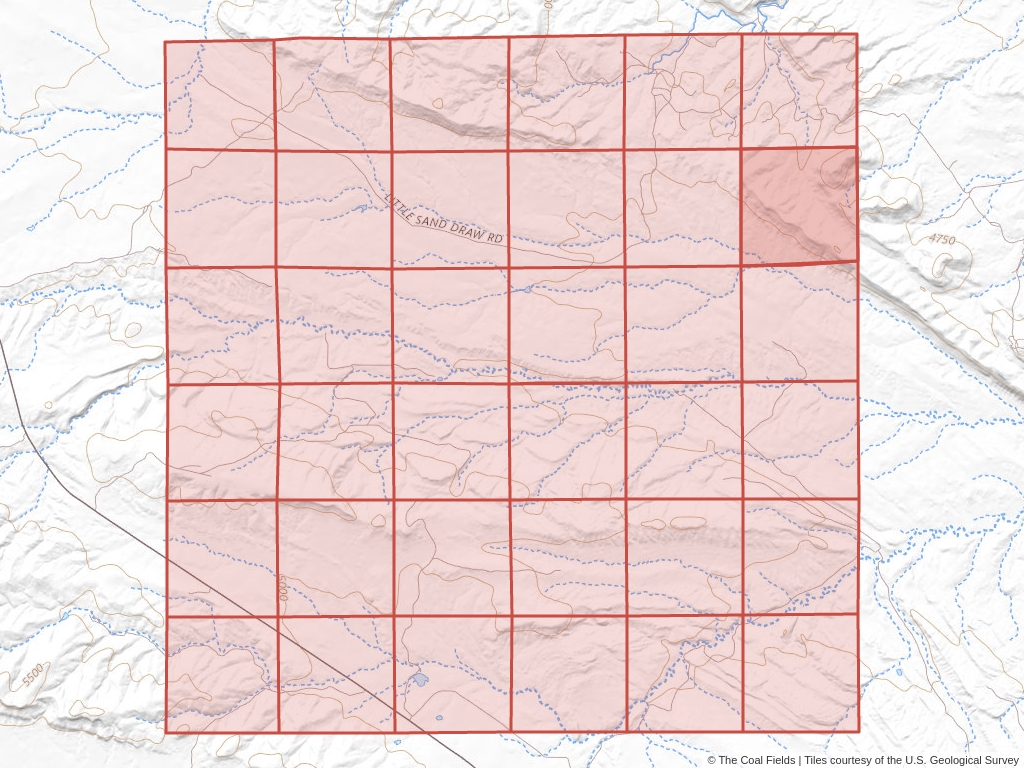 Sec. 12, T.44N, R.96W, 6th P.M. Coal Mining Leases