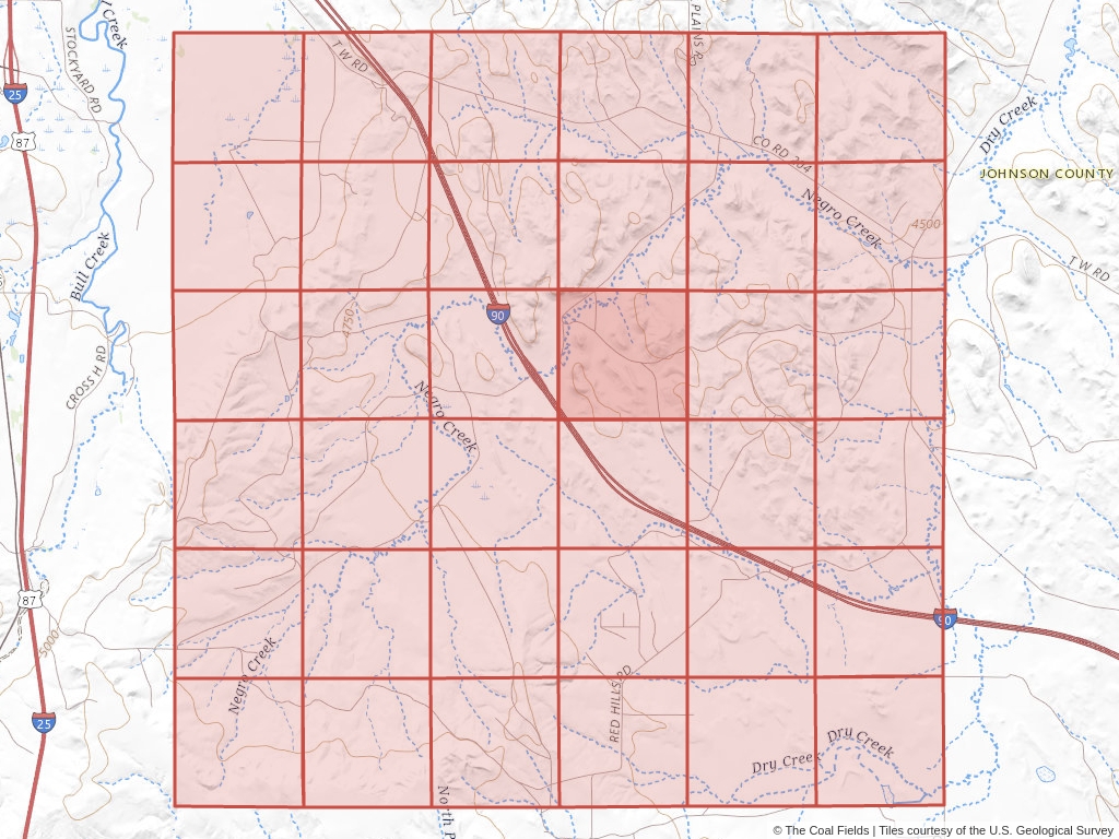 Sec. 15, T.50N, R.81W, 6th P.M. Coal Mining Leases