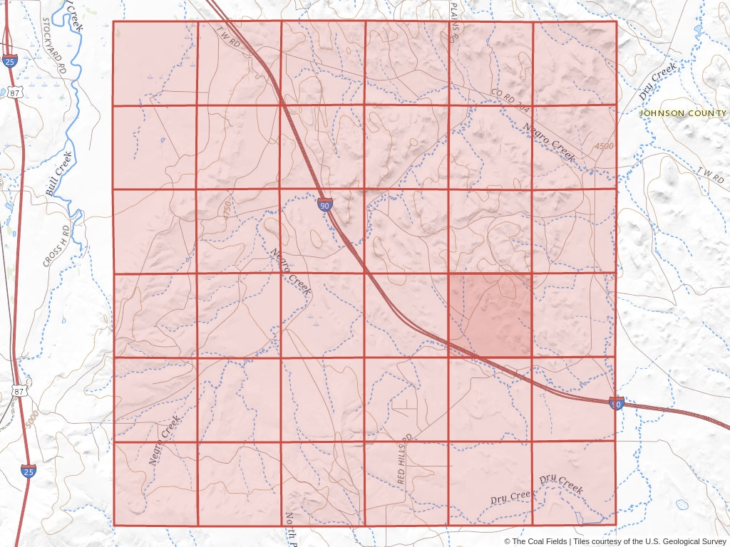 Sec. 23, T.50N, R.81W, 6th P.M. Coal Mining Leases