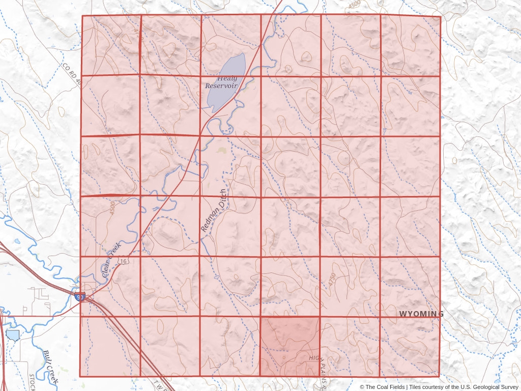 Sec. 34, T.51N, R.81W, 6th P.M. Coal Mining Leases