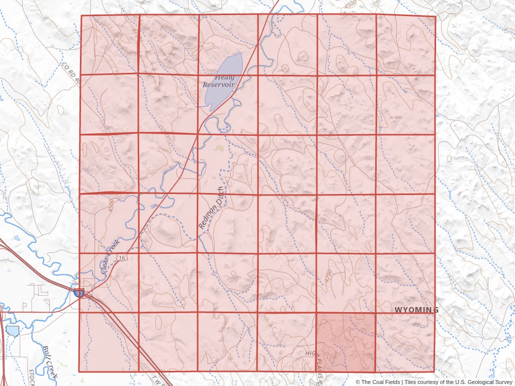 Sec. 35, T.51N, R.81W, 6th P.M. Coal Mining Leases