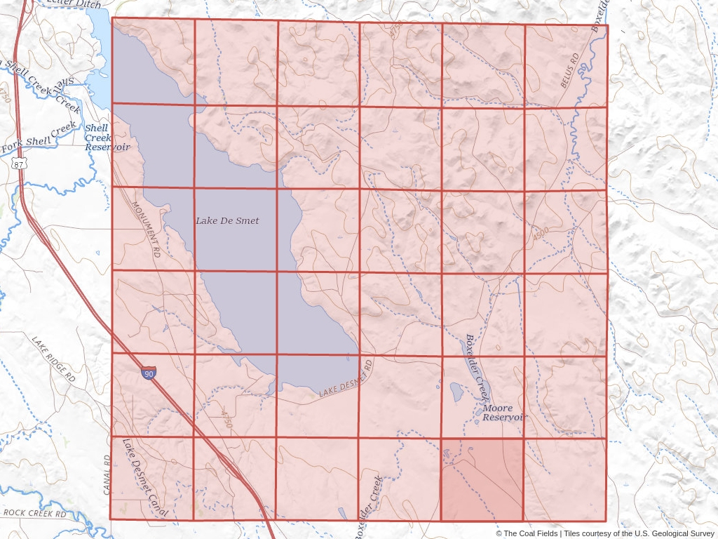 Sec. 35, T.52N, R.82W, 6th P.M. Coal Mining Leases