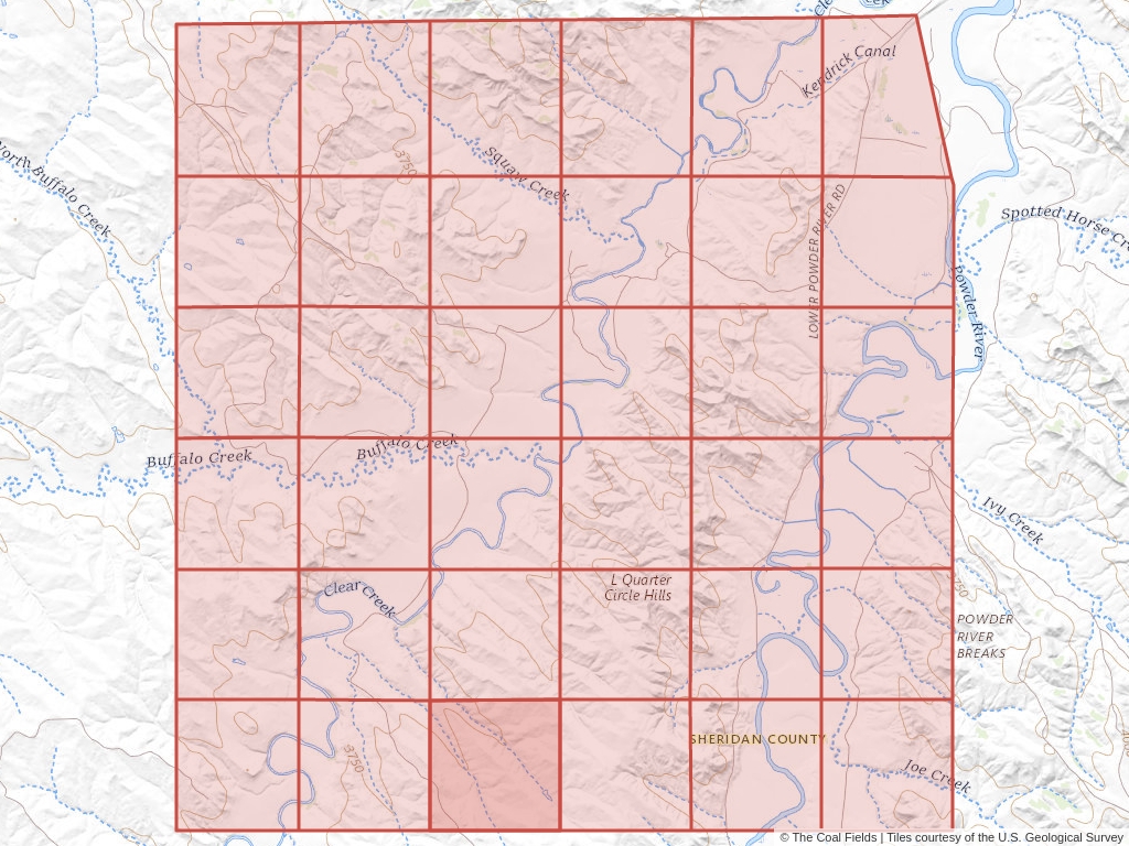 Sec. 33, T.56N, R.77W, 6th P.M. Coal Mining Leases