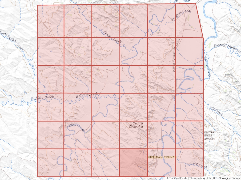 Sec. 34, T.56N, R.77W, 6th P.M. Coal Mining Leases