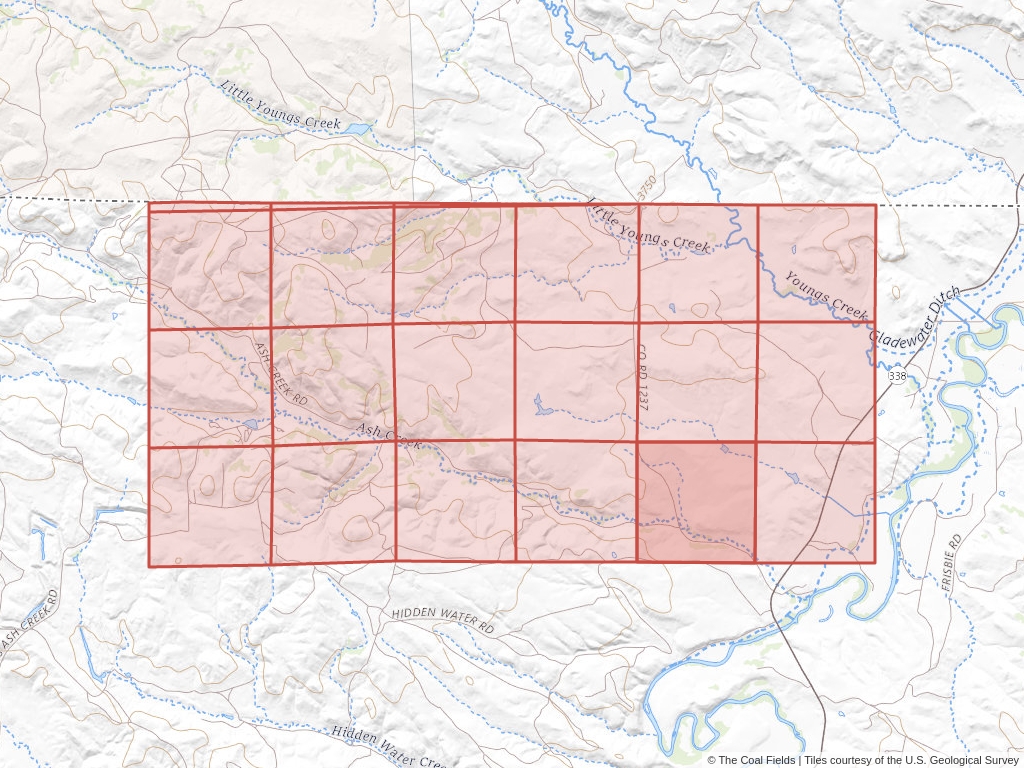 Sec. 35, T.58N, R.84W, 6th P.M. Coal Mining Leases